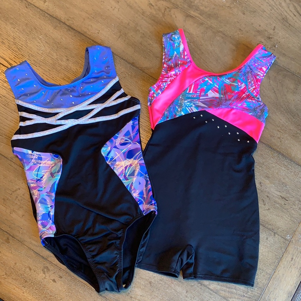 Girls gymnastics leotards
